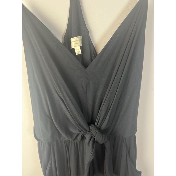 MOULINETTE SOEURS Willa Tie-Waist Jumpsuit In Black Size Large - Picture 5 of 10